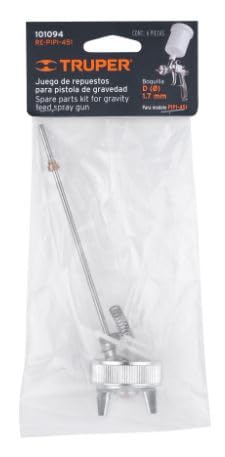Truper RE-PIPI-451 Repuestos para Pistola para Pintar PIPI-451 - Mundo Tool 
