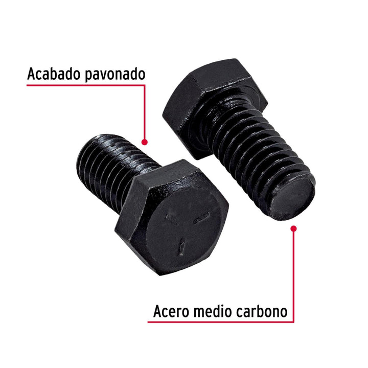 Tornillo Grado 5, 3/8 x 3/4', bolsa con 50 piezas Fiero - Mundo Tool 