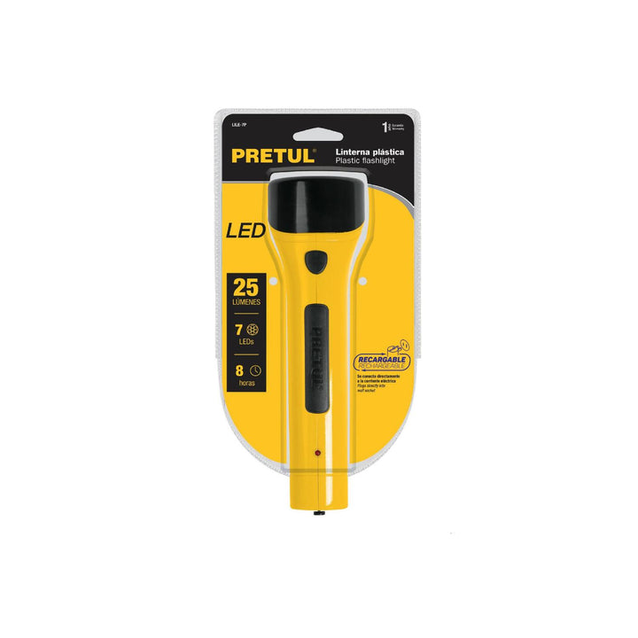 Linterna Recargable De 5 Leds Pretul - Mundo Tool 