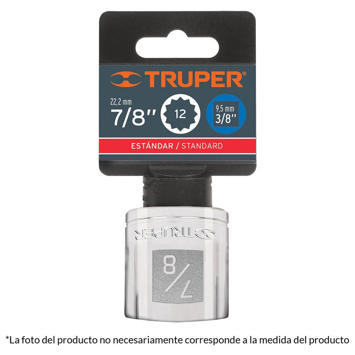 Dado de 19mm cuadro 3/8″ Truper - Mundo Tool 
