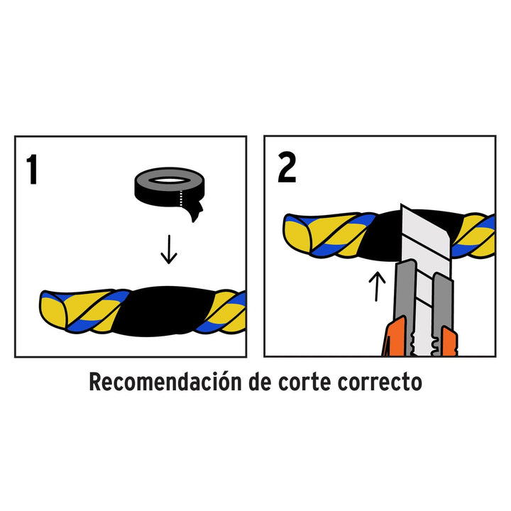 METRO DE CUERDA AMARILLA DE 16MM EN ROLLO DE 300M FIERO - Mundo Tool 