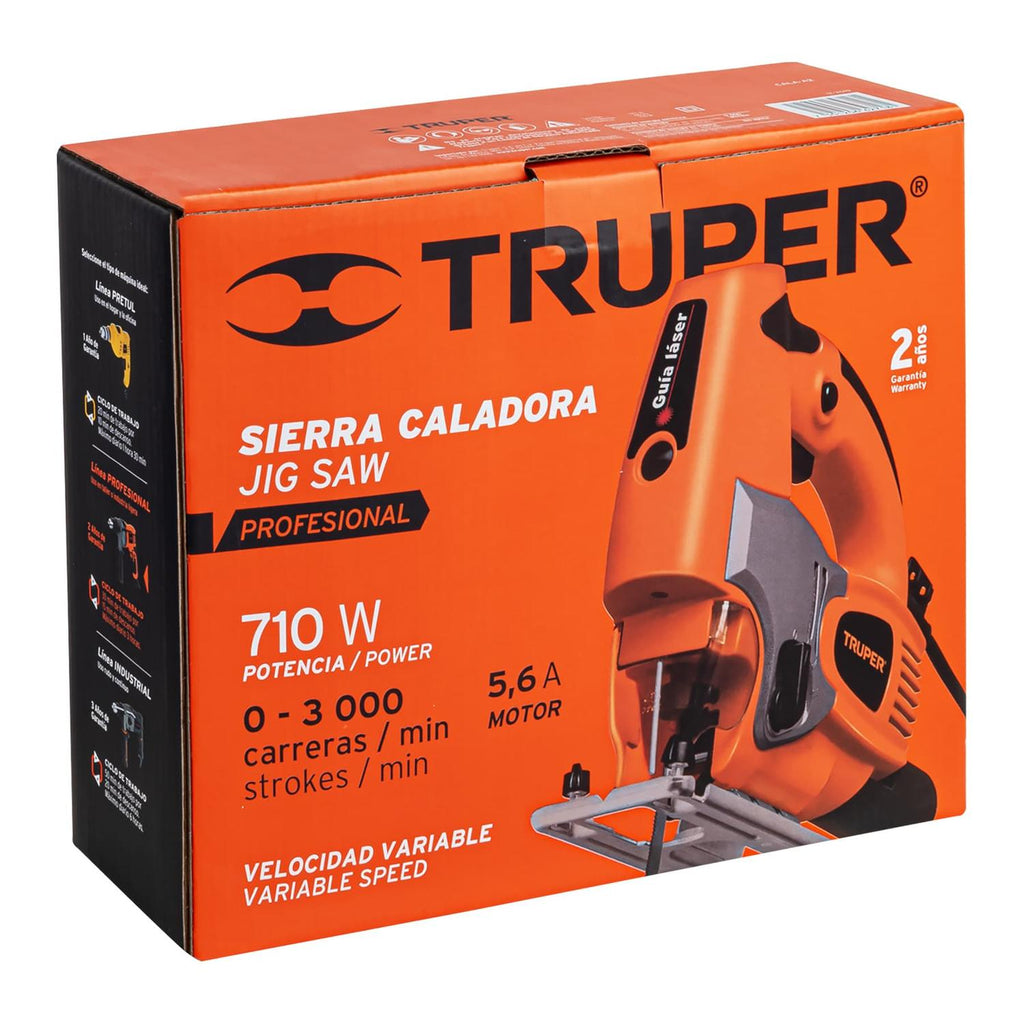Sierra Caladora Profesional 710w Truper - Mundo Tool 