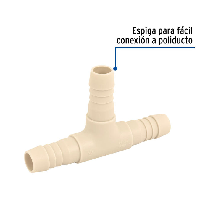 Tee inserción, 3/4' Foset - Mundo Tool 