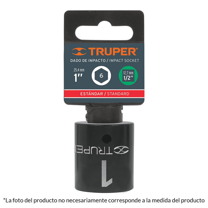 Dado de impacto 11mm cuadro 1/2" Truper - Mundo Tool 