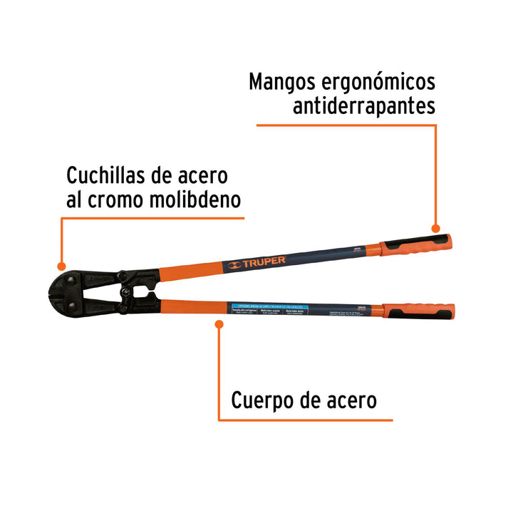 Cortapernos profesional de 36", Truper - Mundo Tool 