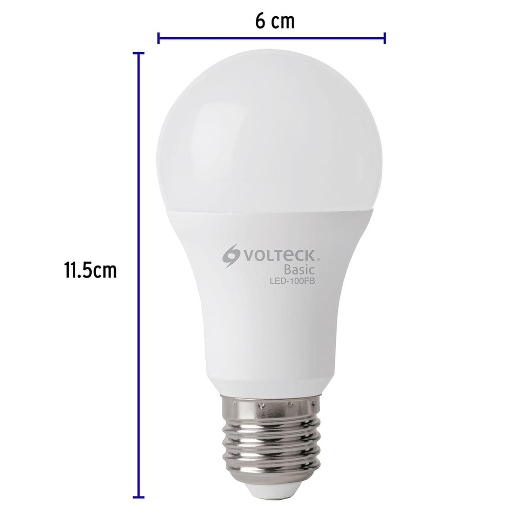 Lámpara de LED tipo bulbo A19 14 W, luz de día, caja, Basic - Mundo Tool 