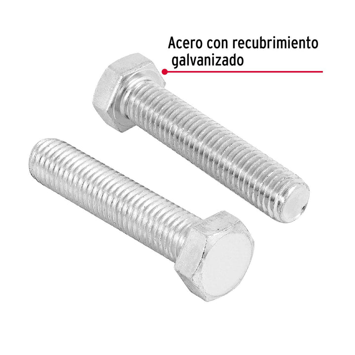 Tornillo tipo máquina, 5/8 x 3', bolsa con 6 pzas Fiero - Mundo Tool 