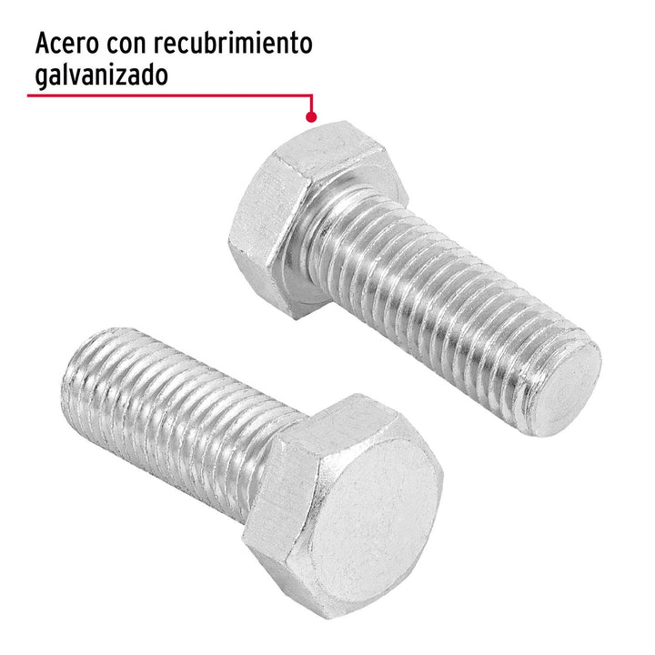 Tornillo tipo máquina, 3/4 x 2', bolsa con 6 pzas Fiero - Mundo Tool 