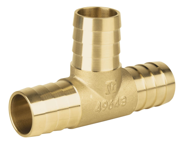 Tee Inserción De Latón Para Poliducto Negro, 1 - Mundo Tool 