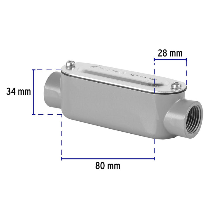 Condulet 1/2' Conexión Tipo C Volteck - Mundo Tool 