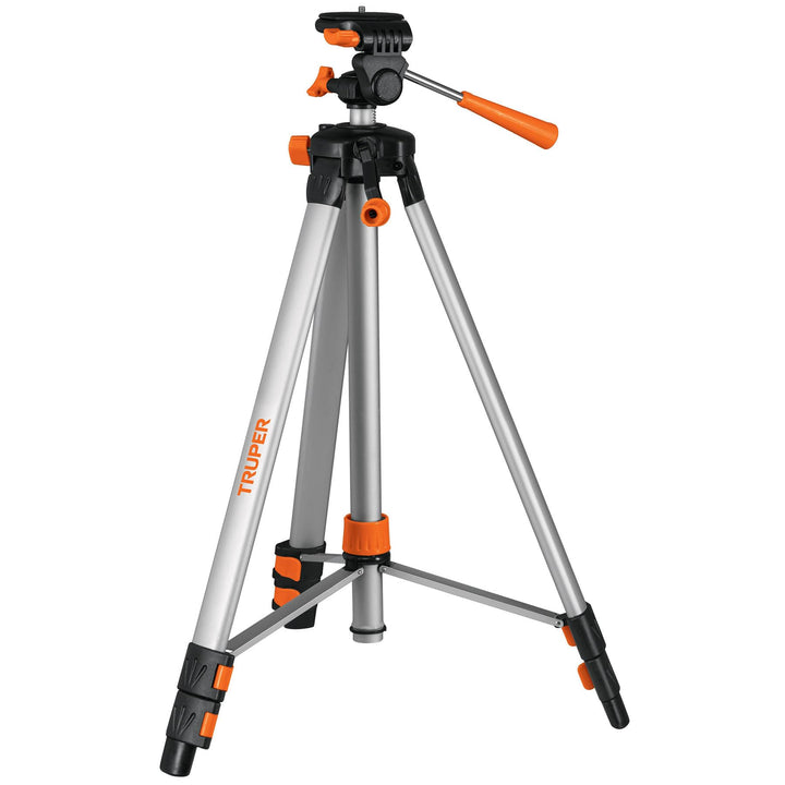 Truper NL-TRI-150, Tripié telescópico para nivel láser, altura máxima 1.45 m - Mundo Tool 