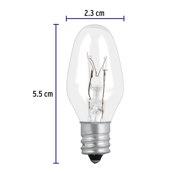 Focos Incandescentes Transparentesbase E1275w Volteck - Mundo Tool 