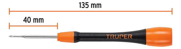 Desarmador De Precisión De Cruz Ph000 - Mundo Tool 