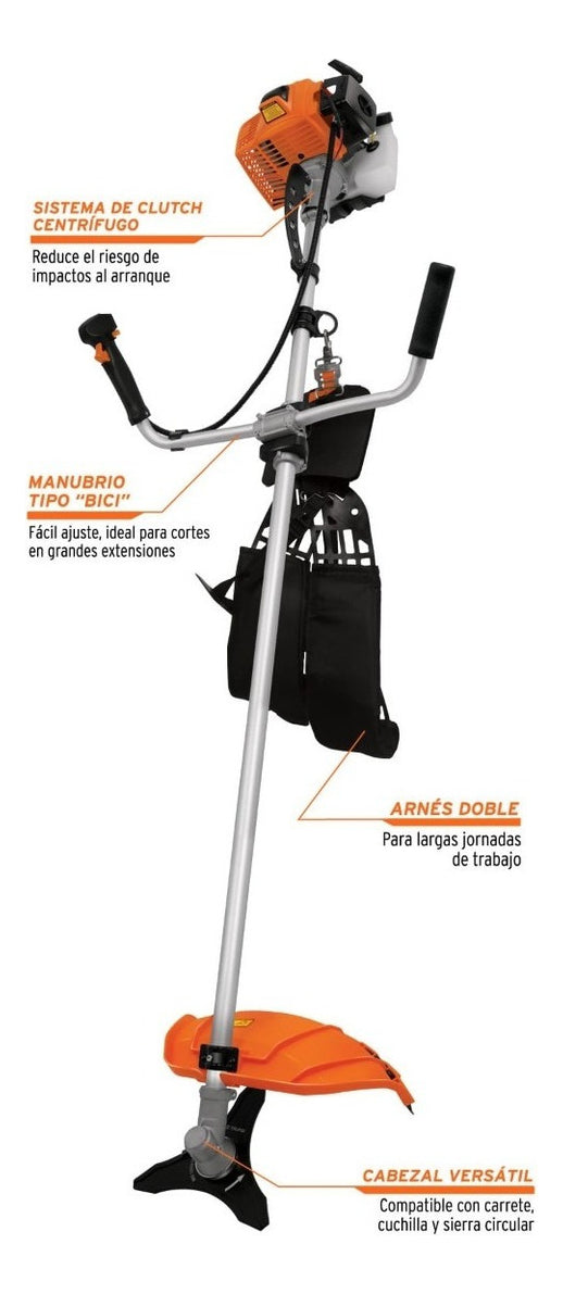 Desbrozadora De Gasolina 63 Cc, 17 Corte, Truper, 12671 - Mundo Tool 