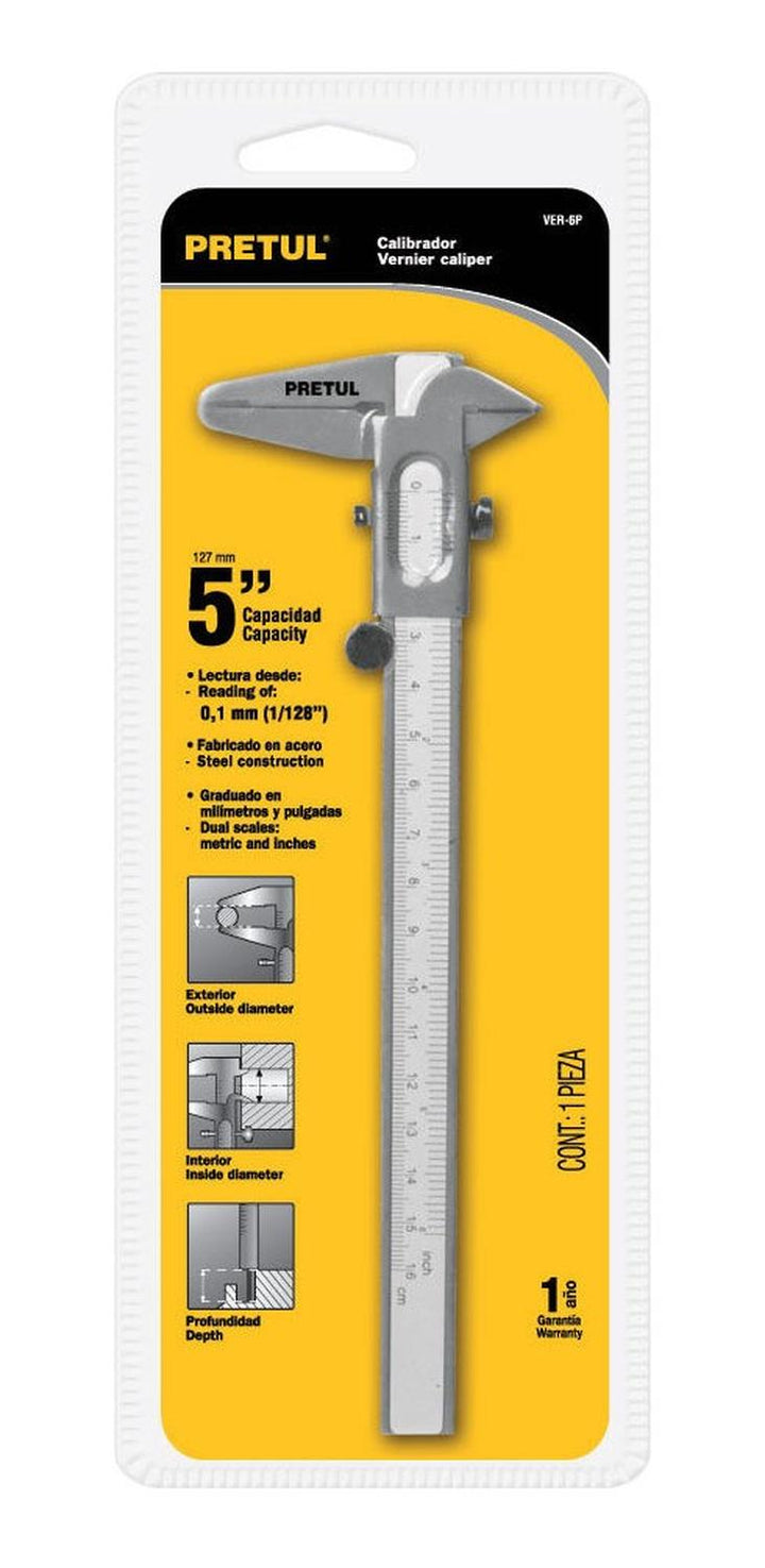 Vernier De 5' Pretul - Mundo Tool 