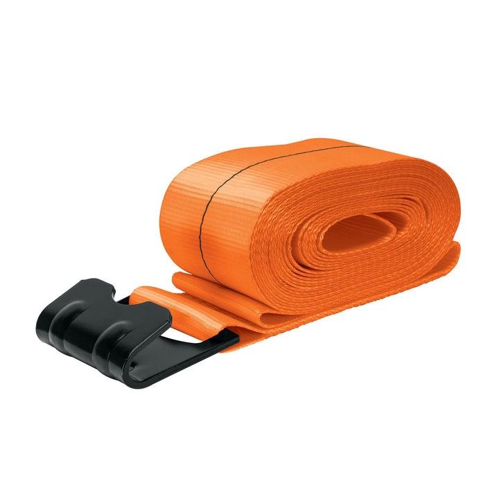 Truper MAL-B3P Banda de 4″ x 9 m con gancho plano para malacate, Truper - Mundo Tool 