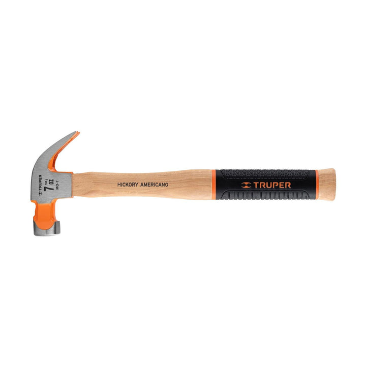 Martillo Pulido Uña Curva 7oz Mango De Hickor Truper - Mundo Tool 