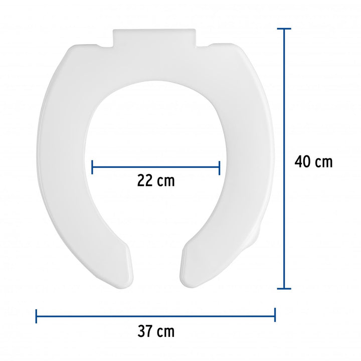 Asiento Económico Para Wc 35 Cm Blanco Foset - Mundo Tool 