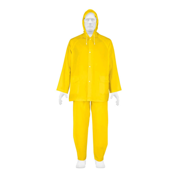Pretul TRA-PRO-XL-P, Conjunto impermeable ligero de PVC talla XG - Mundo Tool 