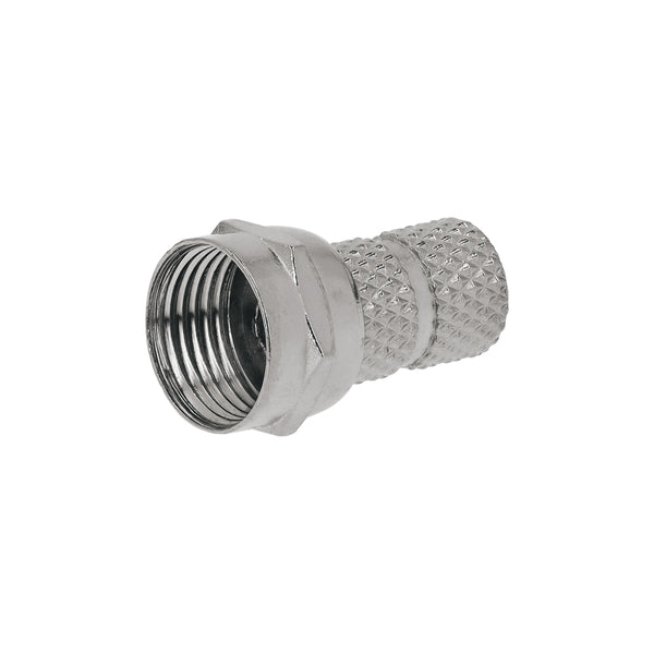 Volteck COCO-59R, 4 Conectores macho tipo ″F″ de enroscar, para cable RG 59 - Mundo Tool 