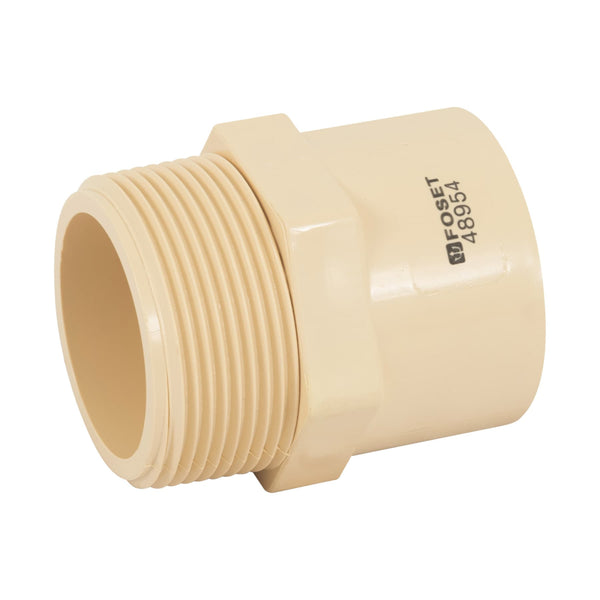 Conector macho CPVC 1-1/2' Foset - Mundo Tool 