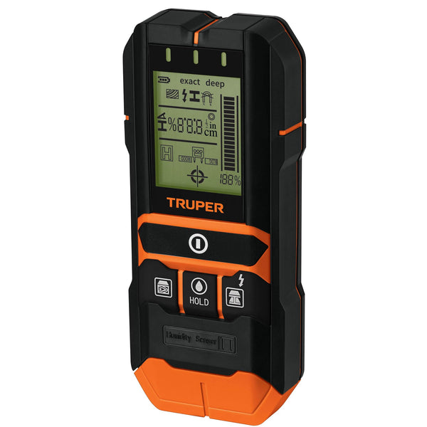 Truper DEMA-12, Detector de materiales detrás de muros profundidad máxima 12 cm - Mundo Tool 