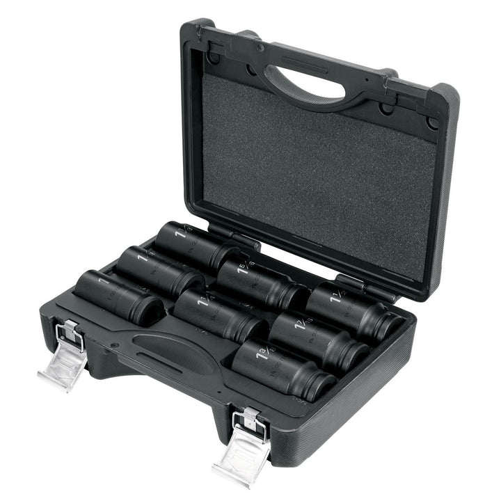 Juego de 8 dados largos cuadro 3/4" de impacto 6 puntas std - Mundo Tool 