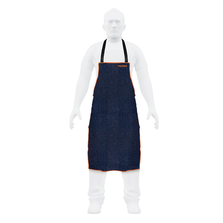 Truper PROSO-1M, Protección para soldar peto de mezclilla costuras reforzadas - Mundo Tool 