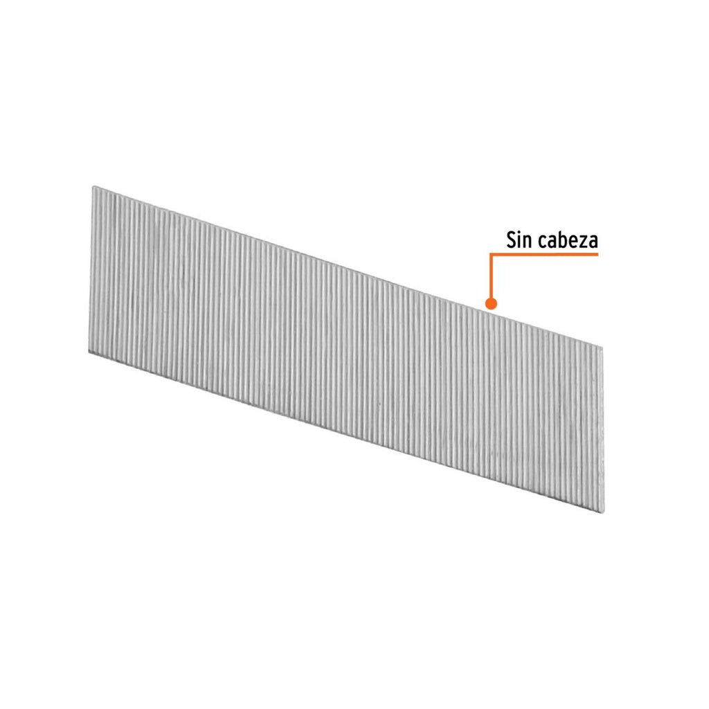 Clavos para clavadora neumática CLNE-23, 18 mm, 10,000 pzas Truper