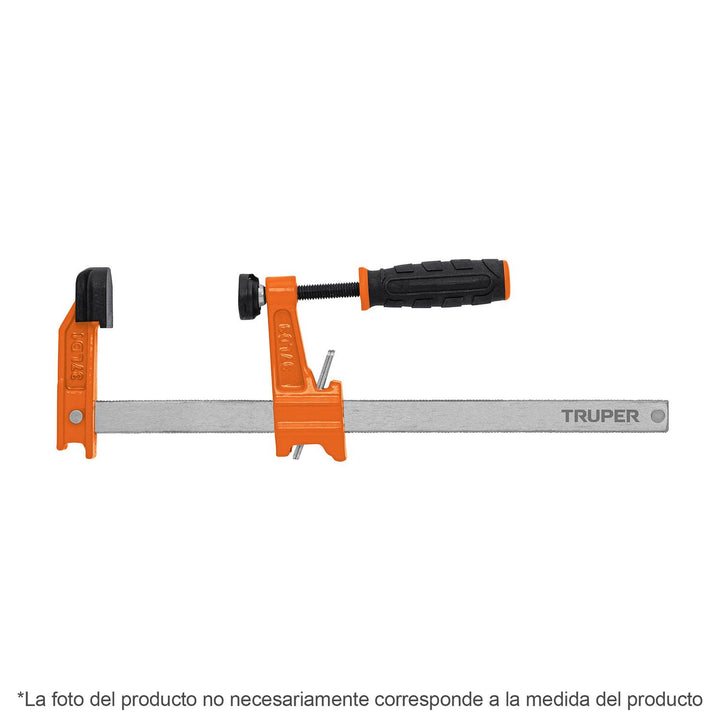 Prensa rápida tipo 'F' 10', uso ligero, Truper - Mundo Tool 