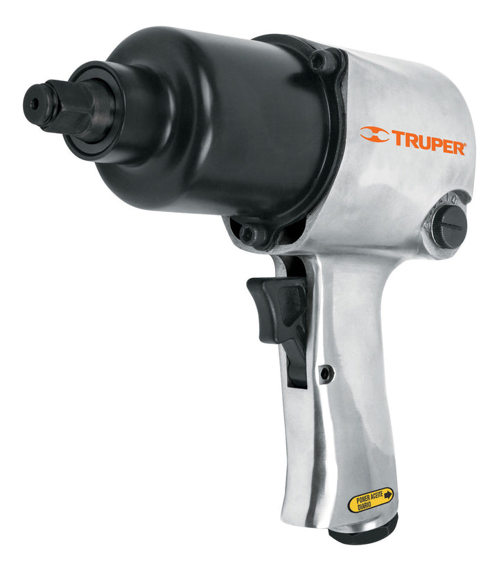 Llave Neumática De Impacto, Industrial, 1/2 Truper 11187 - Mundo Tool 