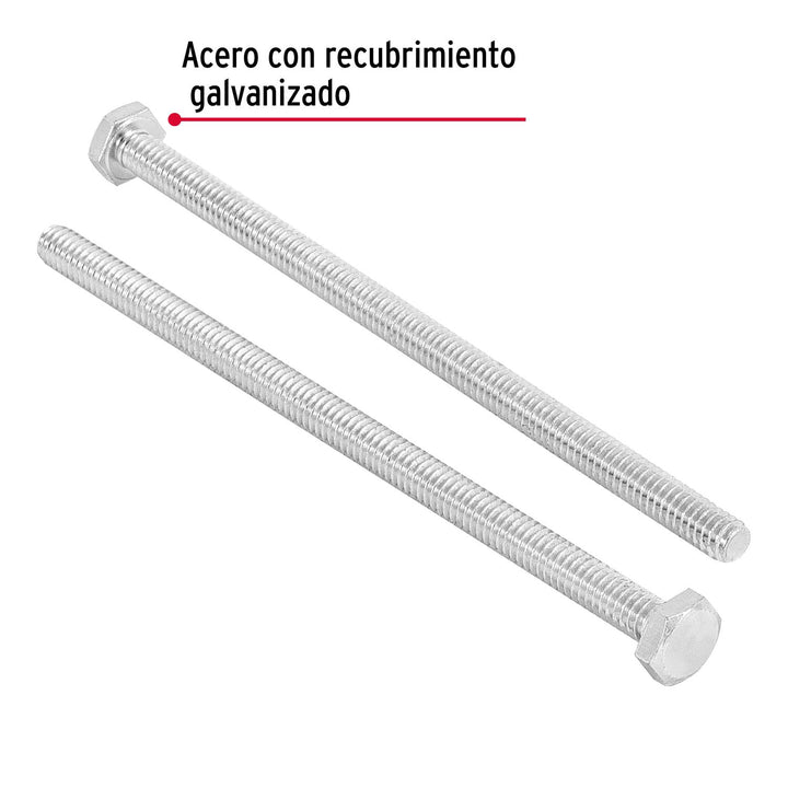 Tornillo tipo máquina, 1/4 x 5', bolsa con 25 pzas Fiero - Mundo Tool 