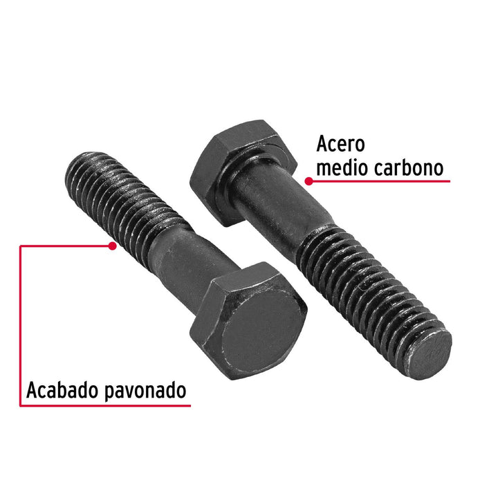 Tornillo Grado 5, 5/16 x 1-1/2', bolsa con 50 piezas Fiero - Mundo Tool 