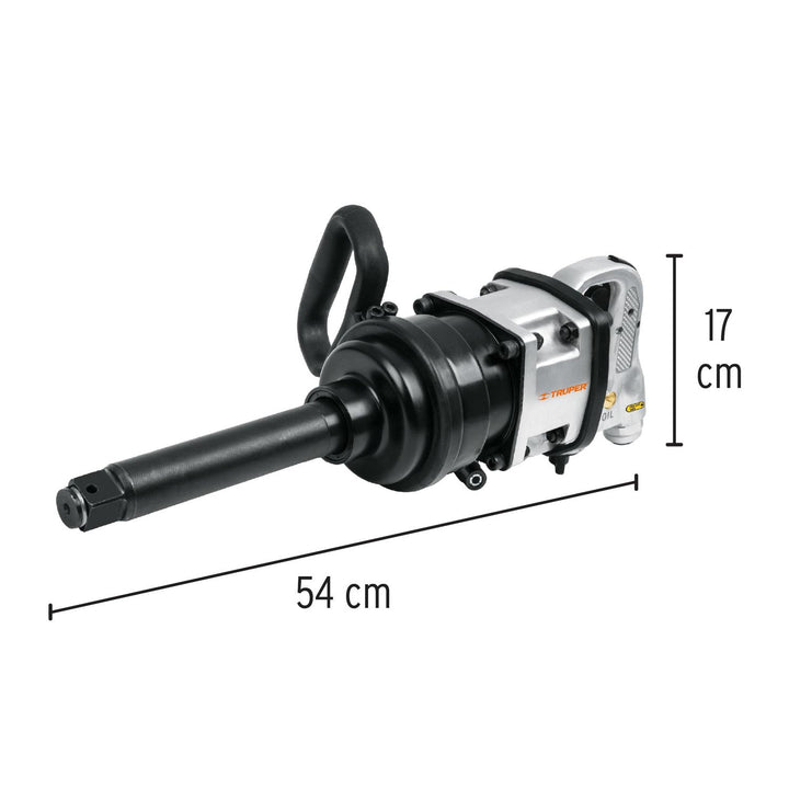 Llave de impacto neumática 1", industrial, Truper - Mundo Tool 