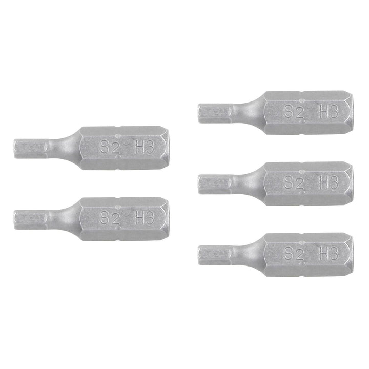 Puntas para desarmador hexagonales 3 mm, 1', 5 piezas Truper - Mundo Tool 