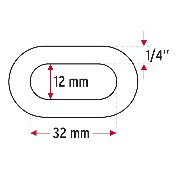 Cadena pulida de 1/4' Fiero - Mundo Tool 