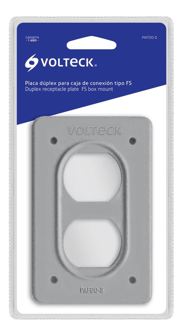 Placa De Acero Fs Doble De Sobreponer Volteck - Mundo Tool 