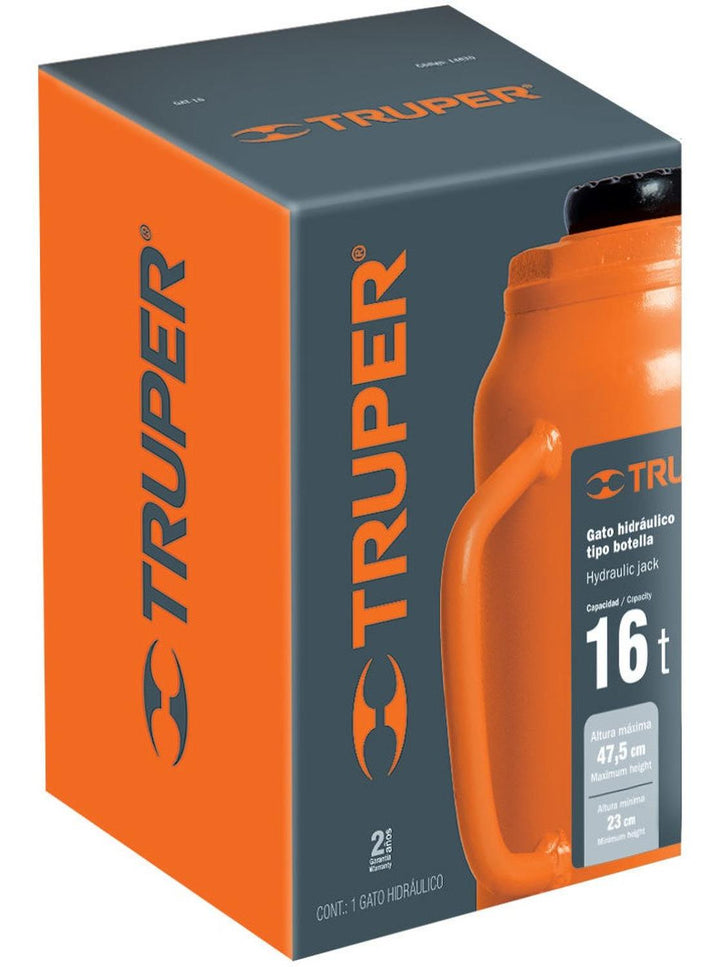 Gato De Botella 16 Tons Truper - Mundo Tool 