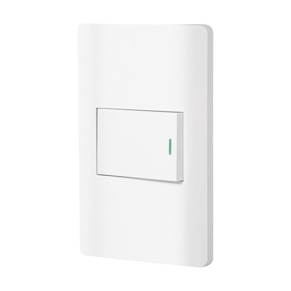 Volteck PA-APSE15-ELB, Placa armada blanca 1 interruptor de 3 vías línea Lisboa - Mundo Tool 