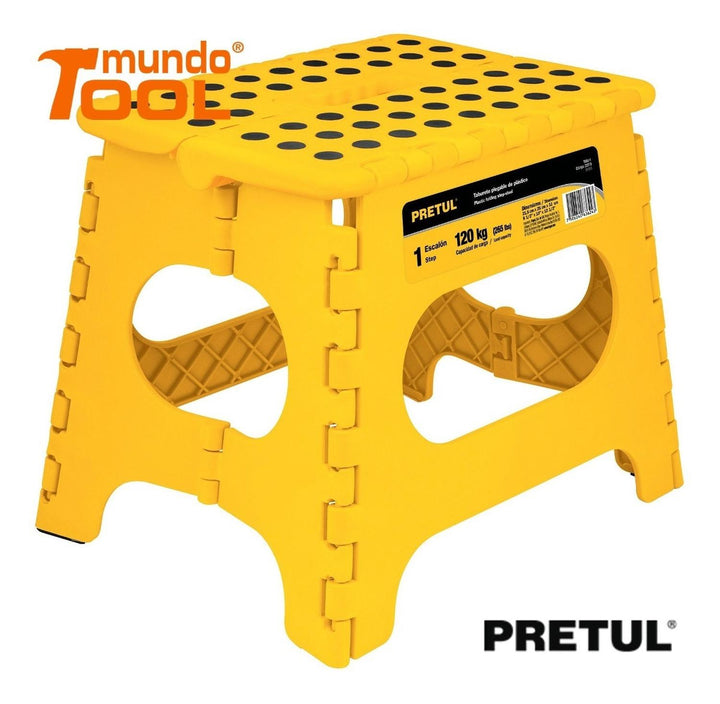 Taburete Plegable 32 Cm Pretul - Mundo Tool 