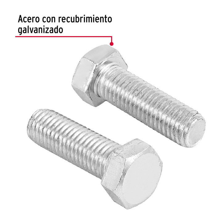 Tornillo tipo máquina, 5/8 x 2', bolsa con 10 pzas Fiero - Mundo Tool 