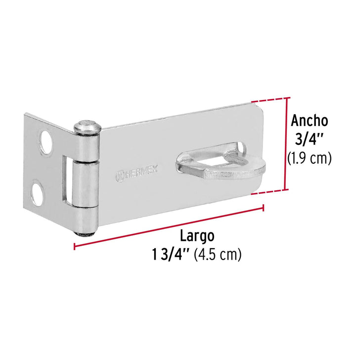 Portacandado acero zincado 1-3/4' Hermex - Mundo Tool 