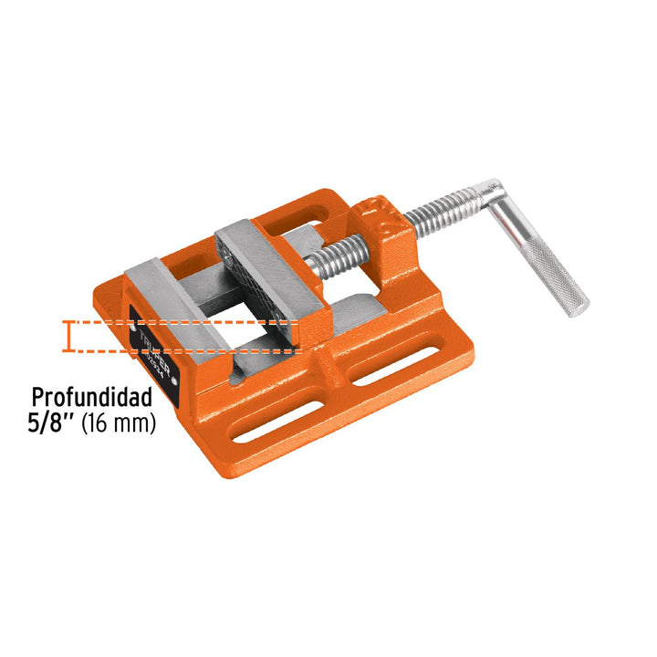 Prensa morsa plana 65 mm, Truper - Mundo Tool 