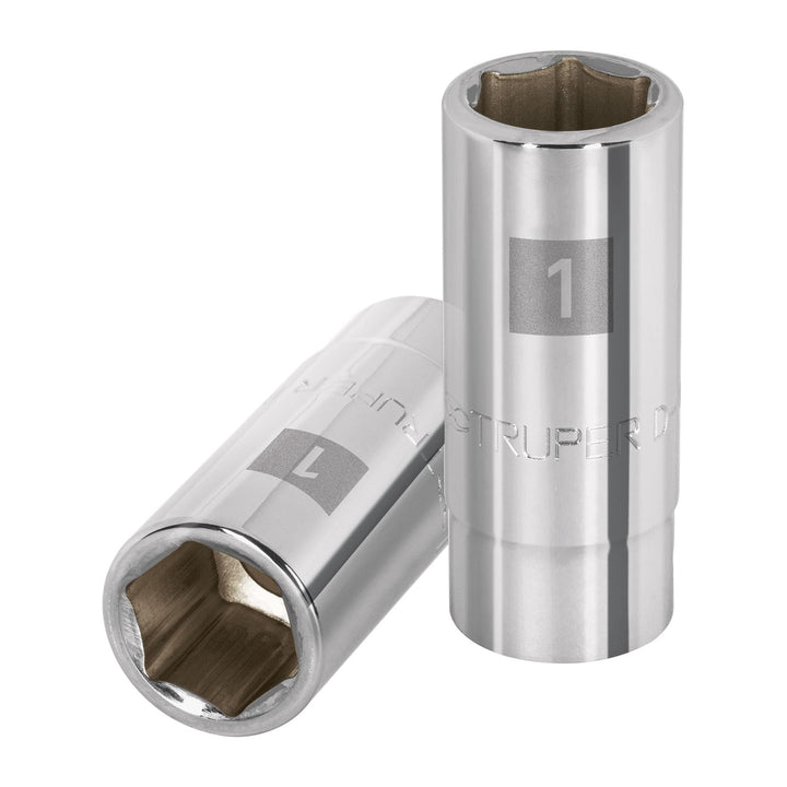 Truper D-3432-HL, Dado largo de 1″, 6 puntas, cuadro 3/4″ - Mundo Tool 