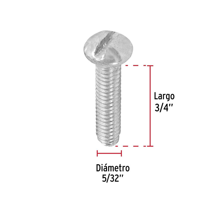 Tornillo Tipo Estufa 5/32x3/4' 350 Pzas Fiero - Mundo Tool 