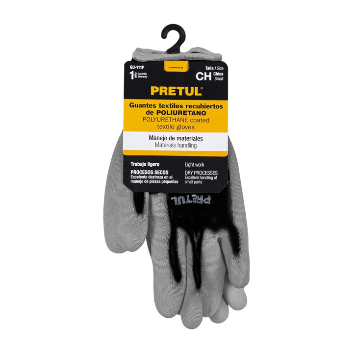 Guantes de nylon recubiertos de poliuretano, chicos, Pretul Pretul - Mundo Tool 