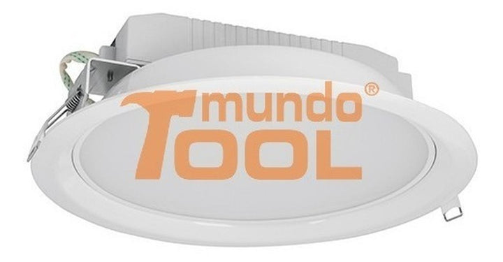 Luminario Empotrado Redondo 18w 6500k Led Volteck - Mundo Tool 