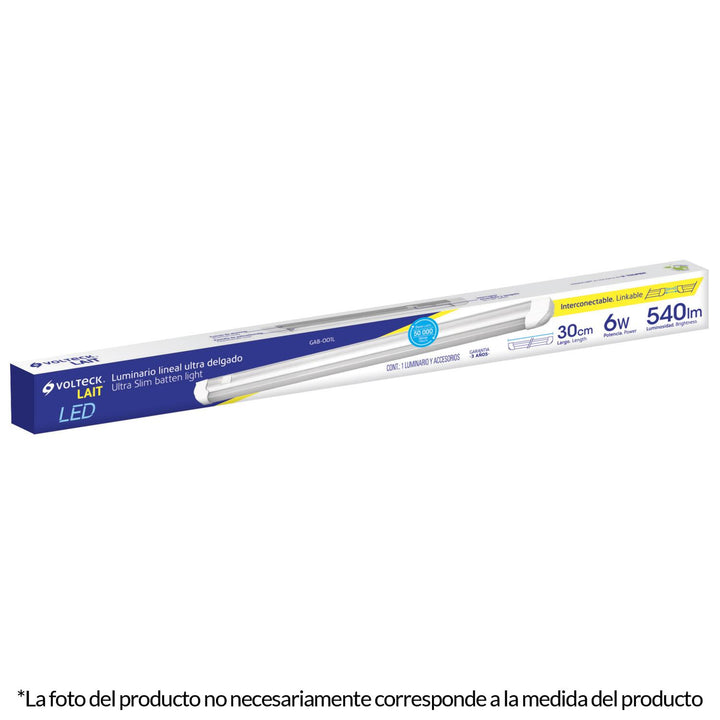 Luminario Para Gabinete 19 W 6500k Led Volteck - Mundo Tool 