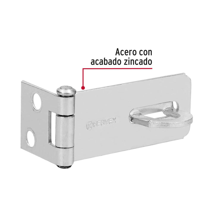 Portacandado acero zincado 1-3/4' Hermex - Mundo Tool 