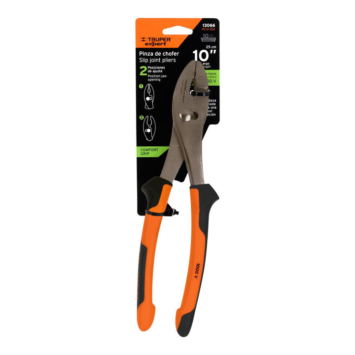 Pinzas De Chofer 10' Mango Comfort Grip Truper - Mundo Tool 